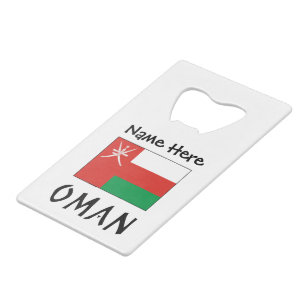 Oman Drapeau omanais Nom personnalisé