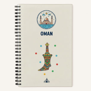 Oman Erfgoed & Khanjar Doler Fotoarchief Notitieboek