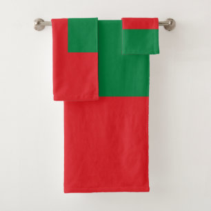 Oman Flag Bad Handdoek