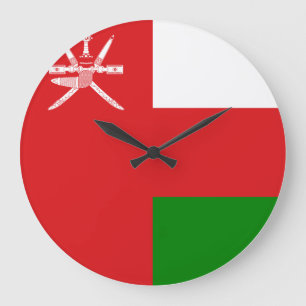 Oman Flag Grote Klok