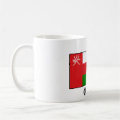 Oman Flag Koffiemok (Links)