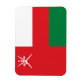 Oman Flag Magneet (Verticaal)