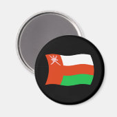 Oman Flag Magnet Magneet (Voorkant / Achterkant)