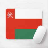 Oman Flag Mousepad Muismat (Met muis)