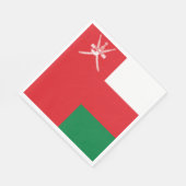 Oman Flag Servet (Hoek)