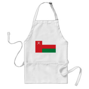 Oman Flag Standaard Schort