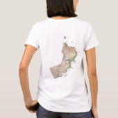 Oman Flag x Map T-Shirt (Achterkant)