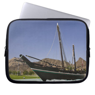Oman, Muscat, Al Bustan. Al Bustan Roundabout Laptop Sleeve