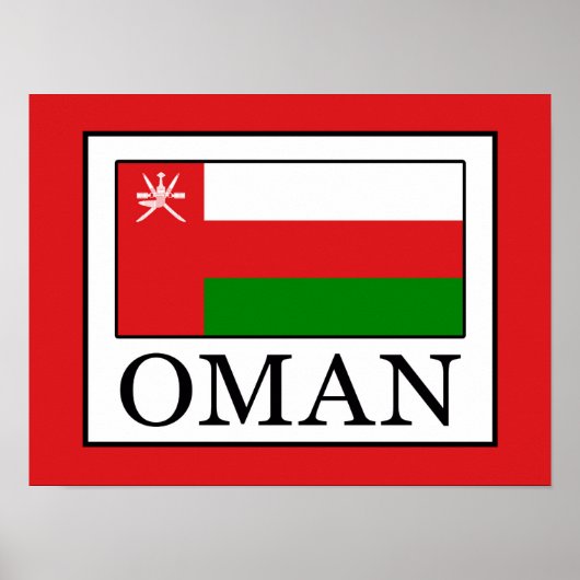Oman Poster (Voorkant)