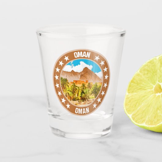 Oman Shot Glas (Voorkant)
