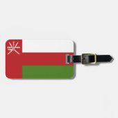 Oman vlag bagagelabel (Voorkant horizontaal)