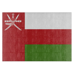Oman vlag snijplank
