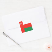 Oman Vlag Sticker (Envelop)