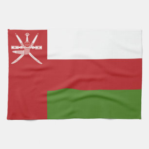Oman vlag theedoek