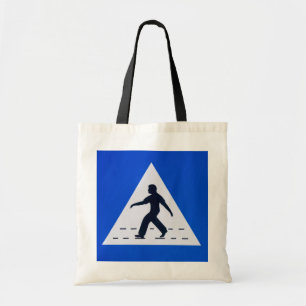 Omani pedestrian crosssign - Muscat, Oman Tote Bag