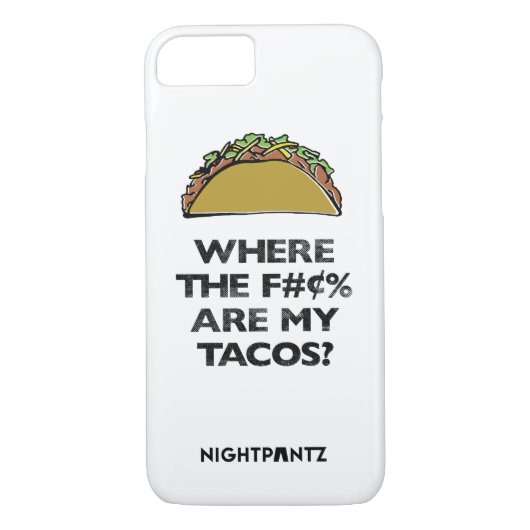 Omar Cano's S-x&Tacos-telefoongeval Case-Mate iPhone Case (Achterkant)