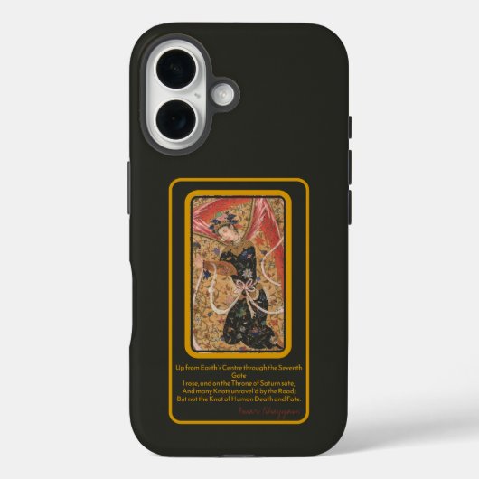 Omar Khayyam Rubaiyat coque iphone - Art (Verso)