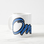 Omar Prénom Blue Tasse (Devant gauche)