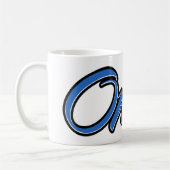 Omar Prénom Blue Tasse (Gauche)