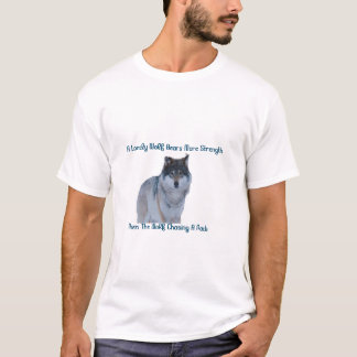 Omarm alleen kracht: op maat gemaakte heren T-shir T-shirt