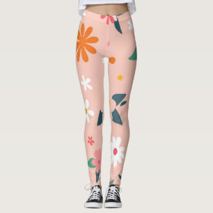 Omarm bloemenpatronen voor elke gelegenheid leggings