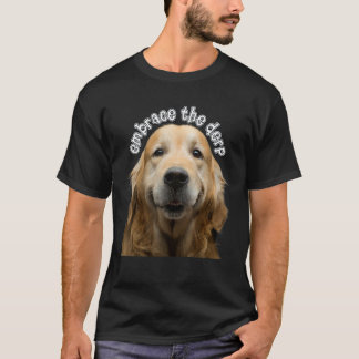Omarm de Derp Derpy Hond Derpy Golden Retriever  T-shirt