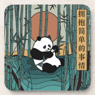 Omarm de eenvoudige dingen bier onderzetter