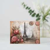 Omarm de Elegantie: Paris briefkaart (Staand voorkant)