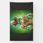 Omarm de geest van Ierland St. Patrick's Day Spandoek (Verticaal)