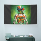 Omarm de geest van Ierland St. Patrick's Day Spandoek (Beurs)
