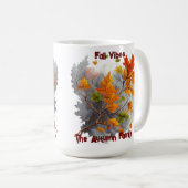 Omarm de herfst: Inspirerend Mokken met bladmotief (Voorkant rechts)