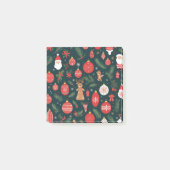 Omarm de kerstgeest, vrolijk kerstfeest post-it® notes (Voorkant)