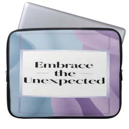 Omarm de onverwachte optie 3 laptop sleeve