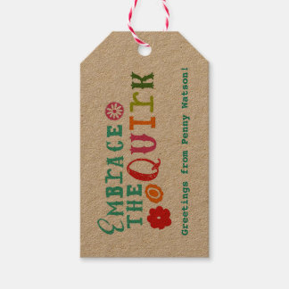 Omarm de Quirk Gift Labels Cadeaulabel