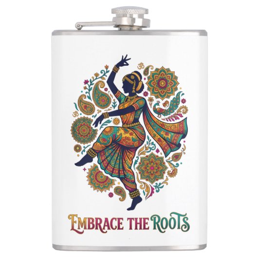 Omarm de Roots Dance Heupfles (Voorkant)