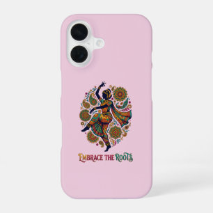 Omarm de Roots Dance iPhone 16 Hoesje