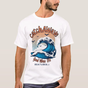 Omarm de surfgeest t-shirt
