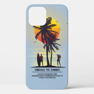 Omarm de zomer iPhone 12 hoesje