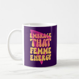 Omarm die Femme Energy Classic-Mok Koffiemok