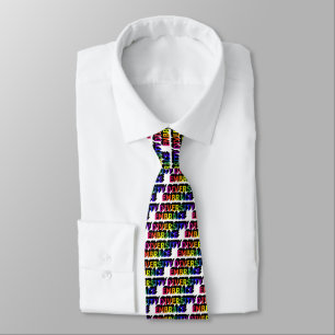 Omarm Diversiteit Das (regenboog)