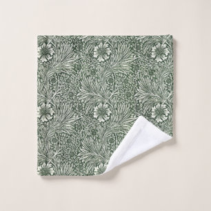 Omarm elegantie met elke aanraking - Groene goudsb Washandje