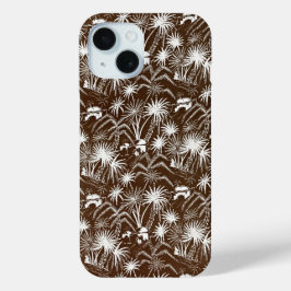 Omarm  elegantie: witte palmbomen