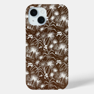 Omarm  elegantie: witte palmbomen
