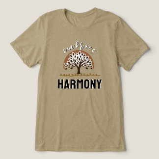 Omarm Harmonie Abstracte Boom Tri-Blend Shirt