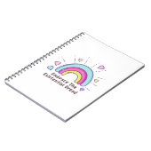 Omarm het Existential Dread Funny notitieboek (Linkerzijde)