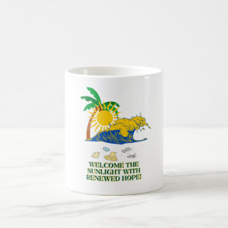 Omarm het zonlicht met hernieuwde hoop! koffiemok