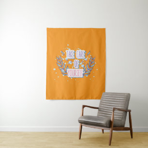 Omarm jezelf met een positief ontwerp wandkleed