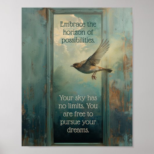 Omarm mogelijkheden poster (Voorkant)