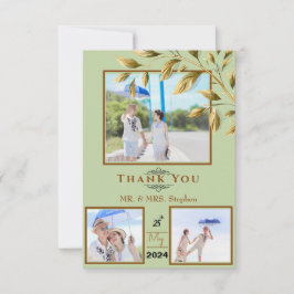 Omarm Natuurlijke Elegantie Bedankkaart