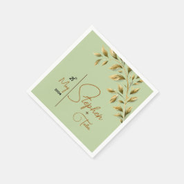 Omarm natuurlijke elegantie servet